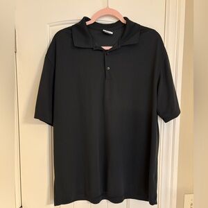 Nike charcoal dri fit Men's Golf Polo Shirt size large